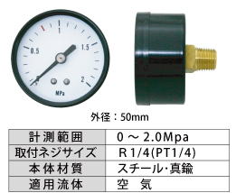 AM-PR-072 ߍ݌^ ͌v (0`2.0MPa)